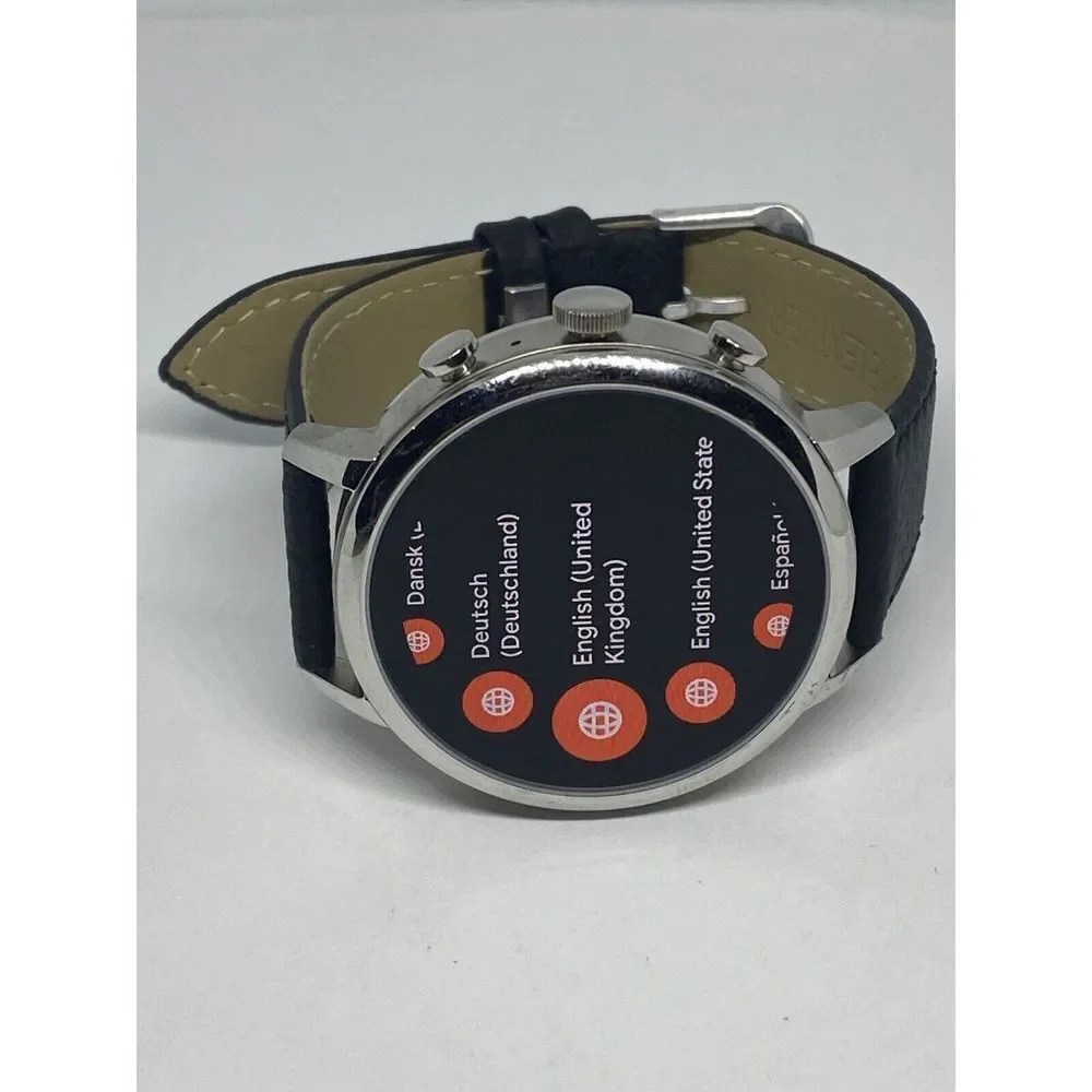 Fossil Gen 4 Authentic Digital Dial Smart Watch Custom Band FTW6014 AB457